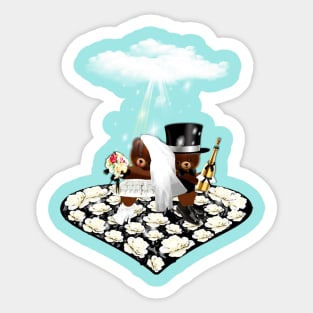 Wedding Day Congratulations Gift Sticker